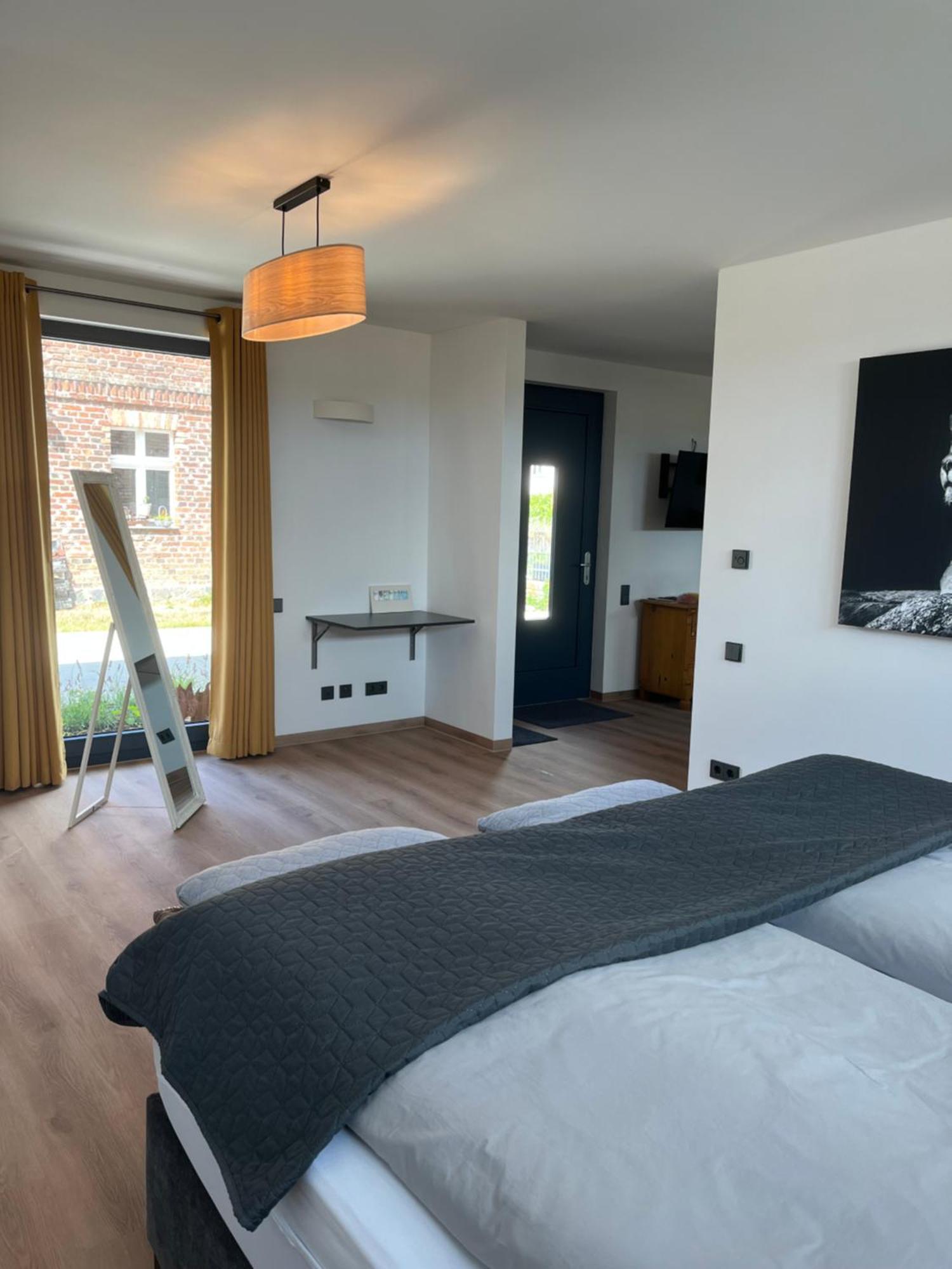 Moderne Barrierefreie Wohnung Auf Dem Land Bei Neuruppin Lichtenberg  Dış mekan fotoğraf