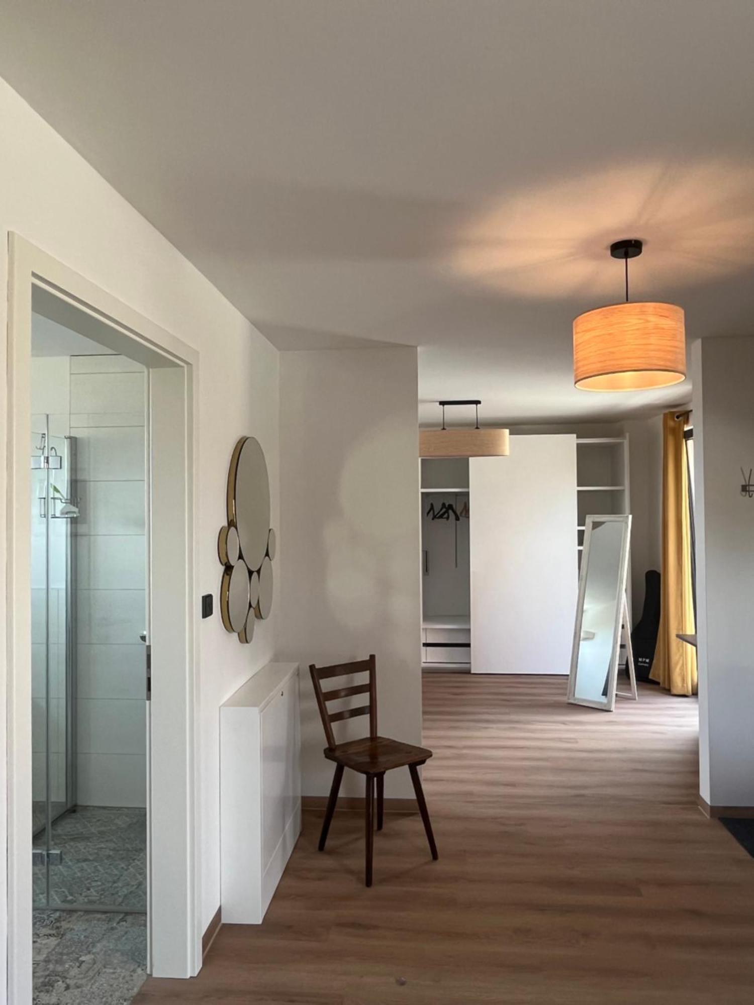 Moderne Barrierefreie Wohnung Auf Dem Land Bei Neuruppin Lichtenberg  Dış mekan fotoğraf